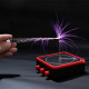 cool tiny bluetooth music tesla coil red frame tc10 cool tiny bluetooth music tesla coil red frame tc10