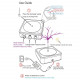 cool tiny bluetooth music tesla coil red frame tc10 cool tiny bluetooth music tesla coil red frame tc10