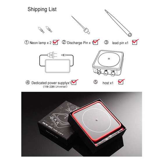 cool tiny bluetooth music tesla coil red frame tc10 cool tiny bluetooth music tesla coil red frame tc10