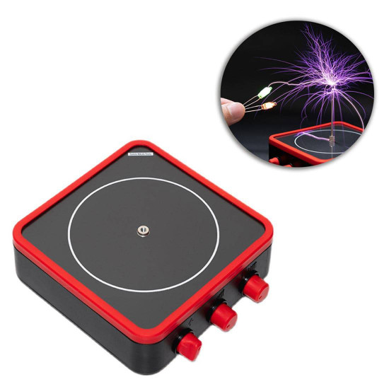 cool tiny bluetooth music tesla coil red frame tc10 cool tiny bluetooth music tesla coil red frame tc10
