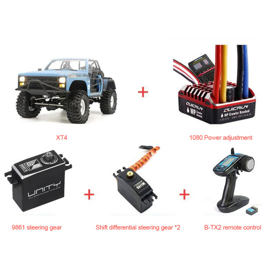 crossrc xt4 1/10 2.4g rc electric off-road crawler aseembly model kit version crossrc xt4 1/10 2.4g rc electric off-road crawler aseembly model kit version