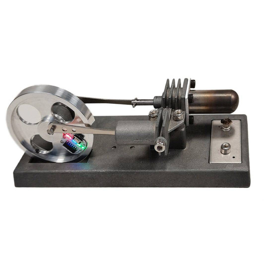 custom assembly γ-type diy luminous flywheel stirling engine kit experiment toy custom assembly γ-type diy luminous flywheel stirling engine kit experiment toy