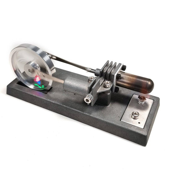 custom assembly γ-type diy luminous flywheel stirling engine kit experiment toy custom assembly γ-type diy luminous flywheel stirling engine kit experiment toy