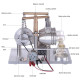 custom stirling engine 2 cylinders hot air generator model with voltage meter led bulb science experiment educational toy custom stirling engine 2 cylinders hot air generator model with voltage meter led bulb science experiment educational toy