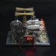 custom stirling engine 2 cylinders hot air generator model with voltage meter led bulb science experiment educational toy custom stirling engine 2 cylinders hot air generator model with voltage meter led bulb science experiment educational toy