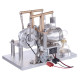 custom stirling engine 2 cylinders hot air generator model with voltage meter led bulb science experiment educational toy custom stirling engine 2 cylinders hot air generator model with voltage meter led bulb science experiment educational toy