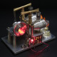 custom stirling engine 2 cylinders hot air generator model with voltage meter led bulb science experiment educational toy custom stirling engine 2 cylinders hot air generator model with voltage meter led bulb science experiment educational toy