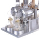 custom stirling engine 2 cylinders hot air generator model with voltage meter led bulb science experiment educational toy custom stirling engine 2 cylinders hot air generator model with voltage meter led bulb science experiment educational toy