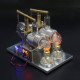 custom stirling engine 2 cylinders hot air generator model with voltage meter led bulb science experiment educational toy custom stirling engine 2 cylinders hot air generator model with voltage meter led bulb science experiment educational toy