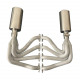 customed exhaust pipe & muffler for enjomor v8 gs-v8 engine models customed exhaust pipe & muffler for enjomor v8 gs-v8 engine models