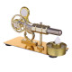 customized golden single cylinder stirling engine model with luminous gyroscope physical experiment customized golden single cylinder stirling engine model with luminous gyroscope physical experiment