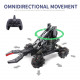 diy 14ch 2.4g alloy remote control robotic arm multifunctional engineering vehicle model kit diy 14ch 2.4g alloy remote control robotic arm multifunctional engineering vehicle model kit