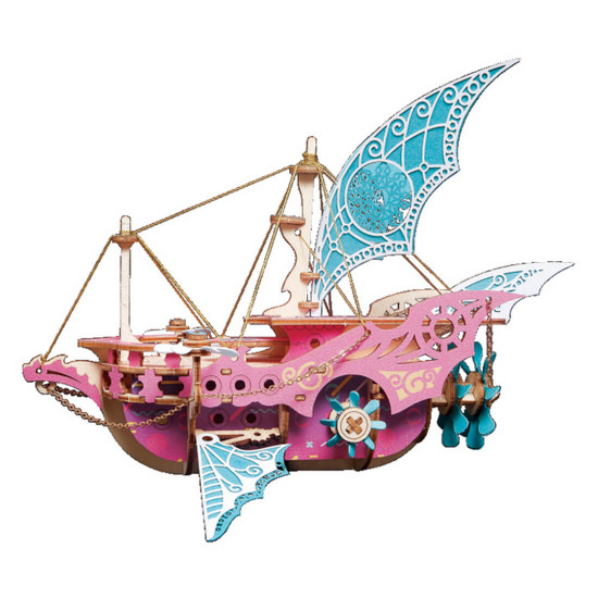 diy arabian spaceship steampunk wooden puzzle toy model 300+pcs diy arabian spaceship steampunk wooden puzzle toy model 300+pcs