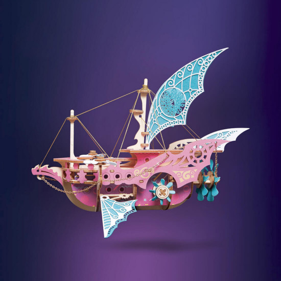 diy arabian spaceship steampunk wooden puzzle toy model 300+pcs diy arabian spaceship steampunk wooden puzzle toy model 300+pcs