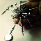 diy assembled building model kit metal clock spider model ornaments home office decor art creative gift diy assembled building model kit metal clock spider model ornaments home office decor art creative gift