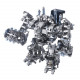 diy metal assembly creative humanoid mecha warrior educational toy gift diy metal assembly creative humanoid mecha warrior educational toy gift
