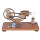 diy γ-shape assembly retro stirling engine kit generator sterling model with led light science educational toy diy γ-shape assembly retro stirling engine kit generator sterling model with led light science educational toy