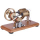 diy γ-shape assembly retro stirling engine kit generator sterling model with led light science educational toy diy γ-shape assembly retro stirling engine kit generator sterling model with led light science educational toy