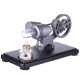 diy γ-shape assembly retro stirling engine kit generator sterling model with led light science educational toy diy γ-shape assembly retro stirling engine kit generator sterling model with led light science educational toy