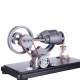 diy γ-shape assembly retro stirling engine kit generator sterling model with led light science educational toy diy γ-shape assembly retro stirling engine kit generator sterling model with led light science educational toy