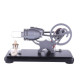 diy γ-shape assembly retro stirling engine kit generator sterling model with led light science educational toy diy γ-shape assembly retro stirling engine kit generator sterling model with led light science educational toy