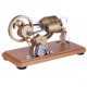 diy γ-shape assembly retro stirling engine kit generator sterling model with led light science educational toy diy γ-shape assembly retro stirling engine kit generator sterling model with led light science educational toy
