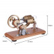 diy γ-shape assembly retro stirling engine kit generator sterling model with led light science educational toy diy γ-shape assembly retro stirling engine kit generator sterling model with led light science educational toy