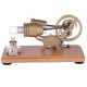 diy γ-shape assembly retro stirling engine kit generator sterling model with led light science educational toy diy γ-shape assembly retro stirling engine kit generator sterling model with led light science educational toy