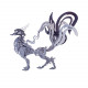 diy stainless steel 3d large nine-tailed fox model kit assembly crafts diy stainless steel 3d large nine-tailed fox model kit assembly crafts