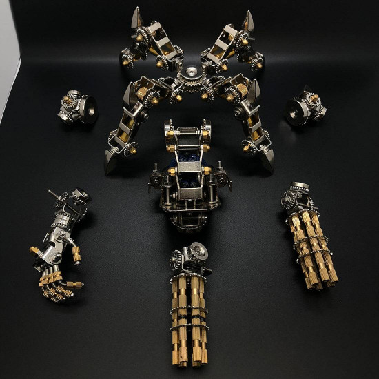 diy stainless steel 3d magnetic chaser mecha model kit without speaker for home decor diy stainless steel 3d magnetic chaser mecha model kit without speaker for home decor