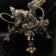 diy stainless steel 3d magnetic chaser mecha model kit without speaker for home decor diy stainless steel 3d magnetic chaser mecha model kit without speaker for home decor