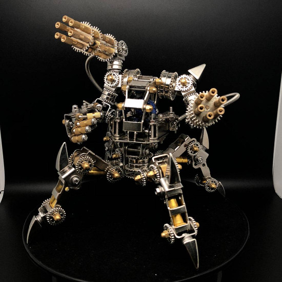diy stainless steel 3d magnetic chaser mecha model kit without speaker for home decor diy stainless steel 3d magnetic chaser mecha model kit without speaker for home decor