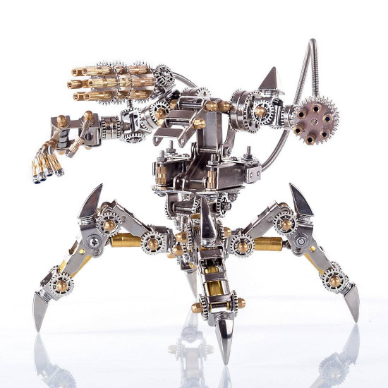 diy stainless steel 3d magnetic chaser mecha model kit without speaker for home decor diy stainless steel 3d magnetic chaser mecha model kit without speaker for home decor