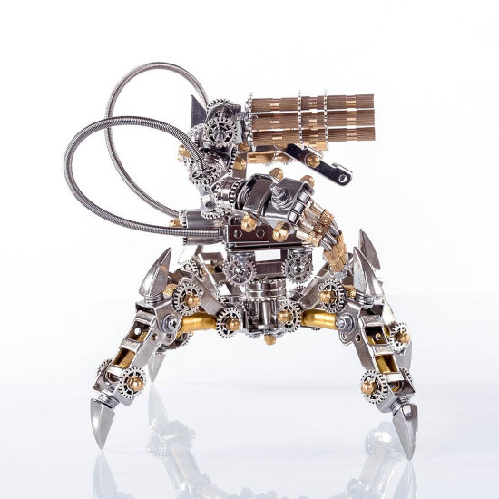 diy stainless steel 3d magnetic chaser mecha model kit without speaker for home decor diy stainless steel 3d magnetic chaser mecha model kit without speaker for home decor