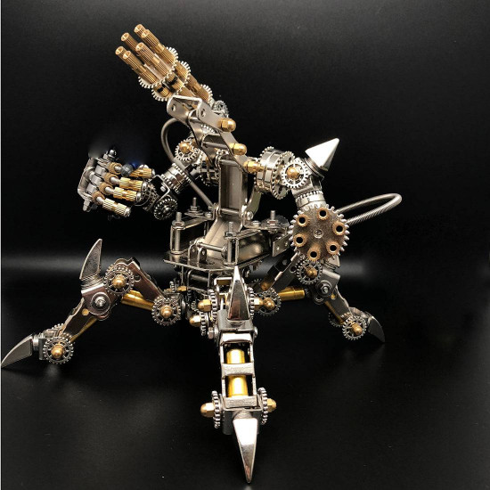 diy stainless steel 3d magnetic chaser mecha model kit without speaker for home decor diy stainless steel 3d magnetic chaser mecha model kit without speaker for home decor