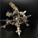 diy stainless steel 3d magnetic chaser mecha model kit without speaker for home decor diy stainless steel 3d magnetic chaser mecha model kit without speaker for home decor