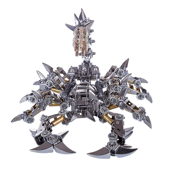 diy stainless steel mechanical war scorpion 3d assembled exquisite gift diy stainless steel mechanical war scorpion 3d assembled exquisite gift