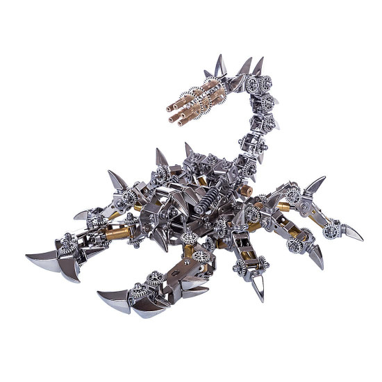 diy stainless steel mechanical war scorpion 3d assembled exquisite gift diy stainless steel mechanical war scorpion 3d assembled exquisite gift