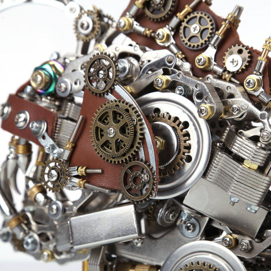 diy steampunk style metal anglerfish model kits 1000pcs+ diy steampunk style metal anglerfish model kits 1000pcs+