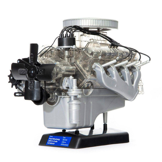 diy v8 engine model assembly visual motor model car ford mustang mini simulation transparent Kit diy v8 engine model assembly visual motor model car ford mustang mini simulation transparent Kit