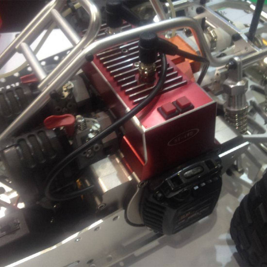double-cylinder 60cc inline gasoline engine for 1/5 rc car hpi baja losi 5t double-cylinder 60cc inline gasoline engine for 1/5 rc car hpi baja losi 5t