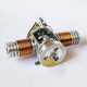 double cylinder electric flat-twin solenoid engine electromagnetic motor double cylinder electric flat-twin solenoid engine electromagnetic motor