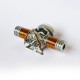 double cylinder electric flat-twin solenoid engine electromagnetic motor double cylinder electric flat-twin solenoid engine electromagnetic motor