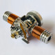 double cylinder electric flat-twin solenoid engine electromagnetic motor double cylinder electric flat-twin solenoid engine electromagnetic motor