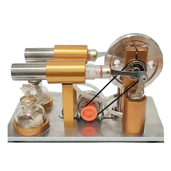 double cylinder stirling engine model generator with bulb scientific experiment toys double cylinder stirling engine model generator with bulb scientific experiment toys