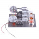 double cylinder stirling engine motor model educational toy electricity generator physics science experiment kits double cylinder stirling engine motor model educational toy electricity generator physics science experiment kits