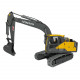 e111-003 1/14 2.4g remote control hydraulic excavator engineering construction vehicle model toy - rtr version yellow e111-003 1/14 2.4g remote control hydraulic excavator engineering construction vehicle model toy - rtr version yellow