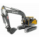 e111-003 1/14 2.4g remote control hydraulic excavator engineering construction vehicle model toy - rtr version yellow e111-003 1/14 2.4g remote control hydraulic excavator engineering construction vehicle model toy - rtr version yellow