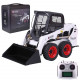 e116-003 1/14 2.4g alloy hydraulic skid steer loader engineering bulldozer construction remote control vehicle - rtr version e116-003 1/14 2.4g alloy hydraulic skid steer loader engineering bulldozer construction remote control vehicle - rtr version