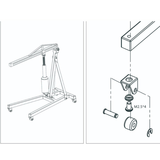electric metal 1/10 1/8 rc scale model car diy engine acdelco hoist & jack electric metal 1/10 1/8 rc scale model car diy engine acdelco hoist & jack